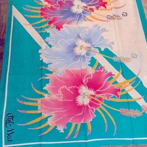 PARÉO Tahiti  Club Med VTG Wrap 100 cotton